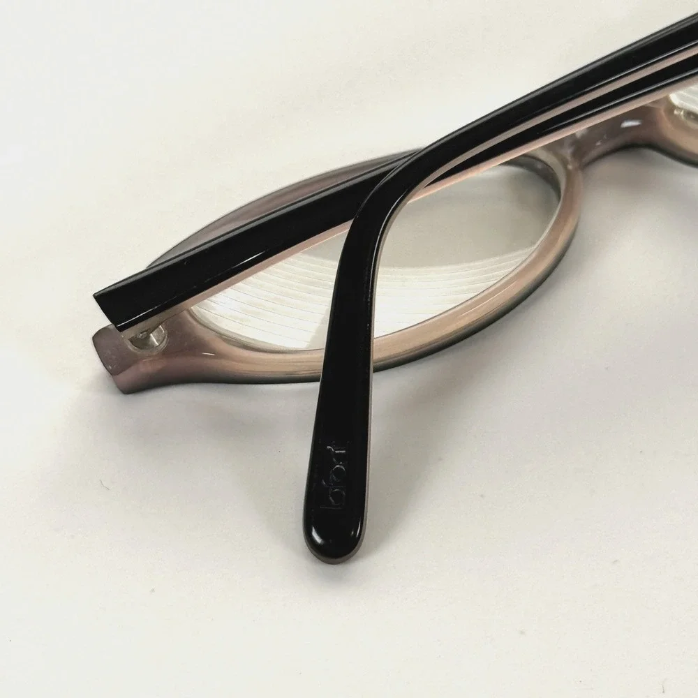 Jean Lafont Paris Bizarre 917 Eyeglasses Frame‎ Only 48-15-138 Black/Purple Oval